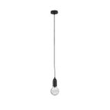 Black Metal & Clear Glass  LED G9 1x6 Watt 230 Volt   IP20 Bulb Excluded   D: 9.5 H: 120 cm Adjustable height