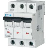 Miniature circuit breaker (MCB), 25 A, 3p, characteristic: C