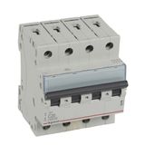 MCB TX³ 6000 - 4P - 400 V~ - 20 A - C curve - prong-type supply busbars