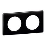 Céliane Plate - Black Lacquered - 2 positions