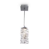 Modern Coil Pendant lamp Chrome