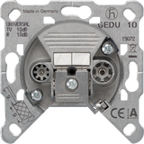 TV/FM socket outlet insert GEDU10