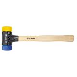 Safety soft-face hammer, blue/ yellow.WIHA