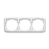 3901A-B30 BW Cover frame 3gang, horizontal