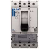 NZM2 PXR25 circuit breaker - integrated energy measurement class 1, 100A, 3p, Screw terminal, plug-in technology