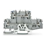 Double-deck terminal block Ground conductor/through terminal block 2.5