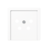 Centre plate for PTT socket A561NTFAL