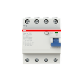 F204 A-25/0.03 Residual Current Circuit Breaker 4P A type 30 mA