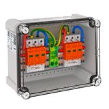 PVG-BC 900K  220 Combiner Box 2x2 PV string to 2 WR-MPP 900V DC