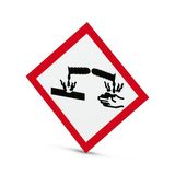 Hazardous substances label