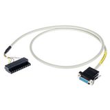 System cable for Schneider Modicon TM3 2 analog inputs