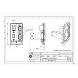 Data module (RJ45;USB;2XSUB-D9,mm)