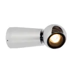 Lucide IPSOS - Wall lamp Indoor/Outdoor - LED - 1x6W 2700K - IP54 - Chrome