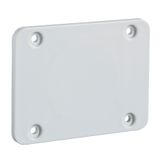 65 x 85 mm plate - for 50 x 50 mm outlet