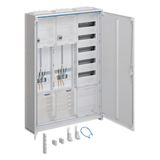 Complete Cabinet, univers Z, 1100x800x205mm, SKII, IP44, 2ZP, VF-5rh, APZ, 3-panel