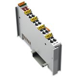4-channel analog input For Pt100/RTD resistance sensors light gray