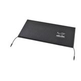 Safety mat black with 2-cable, 500 x 250 mm dimension UMMA7214B