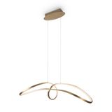 Modern Curve Pendant lamp Gold