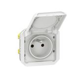 Plexo™ - French standard socket outlet - White - mechanism