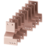 Connection lugs distribution busbar up to 8x30x10 mm system: non-cascaded, main busbar: duplex, position: left bottom, right top, D: 800 mm W: 200