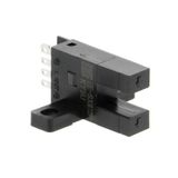 Photo micro sensor, slot type, T-shaped, L-ON, NPN, connector