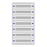 Wall-mounted distribution board 2A-21L, H:1055 W:590 D:250mm