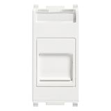 RJ45 Keystone adaptor white