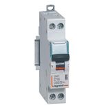 Phase+Neutral circuit breaker DNX³4500 6kA inlet and outlet screw terminal - 1P+N 230V~ 16A curve D - 1 module