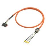 Power cable pre-assembled TYPE 6FX8002-5CP26 4X4 C, SCREW GLAND M32/ 1PH810. 6FX8002-5CP26-1CA0