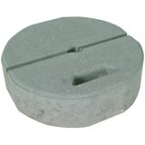 Concrete base C45/55, 17kg D 337mm with recressed grip