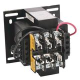 Allen-Bradley, 1497 - CCT Standard Transformer, 200VA, 600V 60Hz / 550V 50Hz Primary, 110V 50Hz / 120V 60Hz Secondary, 2 Pri - 1 Sec Fuse Blocks, No Cover/ No Sec. Fuse