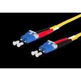 OpDAT patch cord LC-D/LC-D OS2, 1.0 m