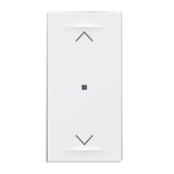 Arteor with Netatmo Wireless Curtain/Blind Switch 1 Module White