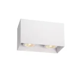 BODI Ceiling Light Square 2xGU10 excl White