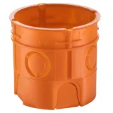 Flush mounted junction box Z60DF orange