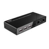 2 Port HDMI 4K60, USB 2.0 & Audio KVM Switch Switch between 2 HDMI® equipped PCs from one keyboard, mouse and monitor