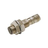 Proximity sensor, inductive, nickel-brass, short body, M12, shielded, E2EN1137E