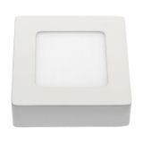 ALGINE  ECO LED SQUARE  230V 6W IP20  CW CEILING PANEL white frame SURFACE