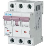 Miniature circuit breaker (MCB), 32 A, 3p, characteristic: D