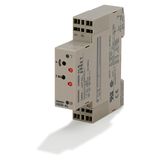 Timer, DIN rail mounting, 17.5 mm, 24-230 VAC/VDC, on-delay, 0.1 s-120