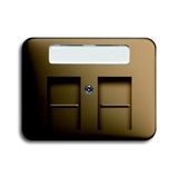 1800-21 CoverPlates (partly incl. Insert) carat® bronze