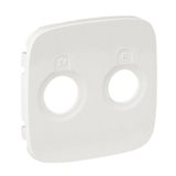 Cover plate Valena Allure - TV-R socket - pearl