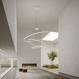 Pendant Circular Downward 3 Rings (ø2000 ø1200 ø600) LED 223.5W 10492lm 4000K White