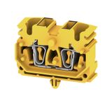 Feed-through terminal block, Tension-clamp connection, 2.5 mm², 800 V,