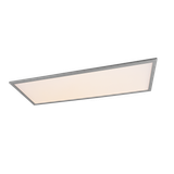 Alpha LED ceiling lamp 80x30 cm grey