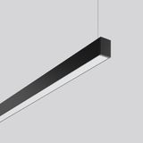 Less is more 27, 56 W, 3450 lm, 830, black, DALI Pendant luminaires, L