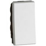 Arteor™ - 1-way switch - 10 AX 250 V~ - round - 1 middle module - White