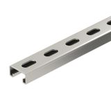 MS4121P6000A2 Profile rail perforated, slot 22mm 6000x41x21