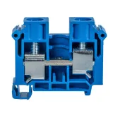 Rail-mounted screw terminal block ZSG1-35.0n blue