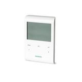 RDE100 - Room thermostat with auto time switch and LCD, AC 230 V